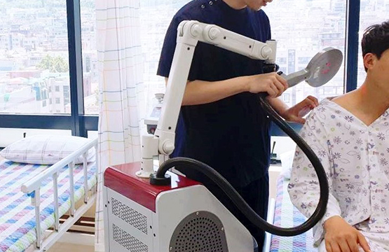 자기장레이저 치료 이미지